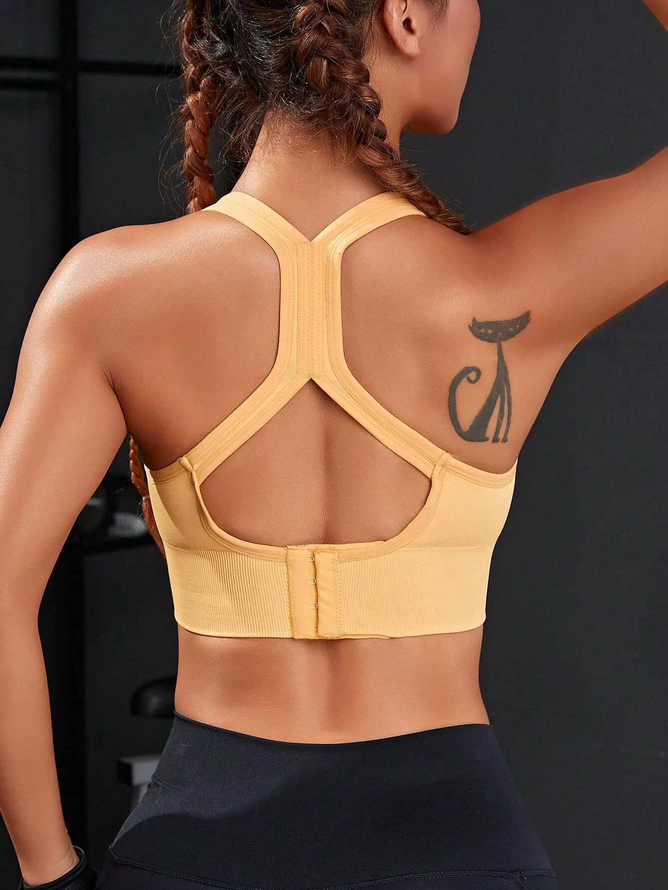 Aadhya High Support Cut Out Back Sports Bra