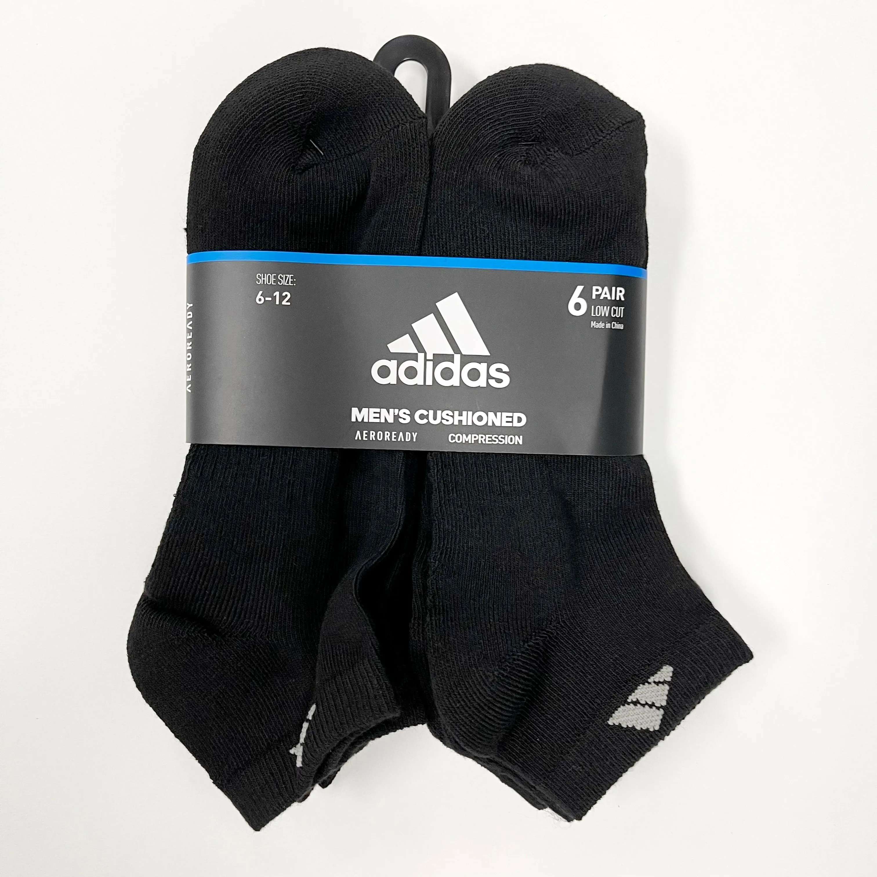 Adidas Men's Cushioned Low-cut 6 pairs socks