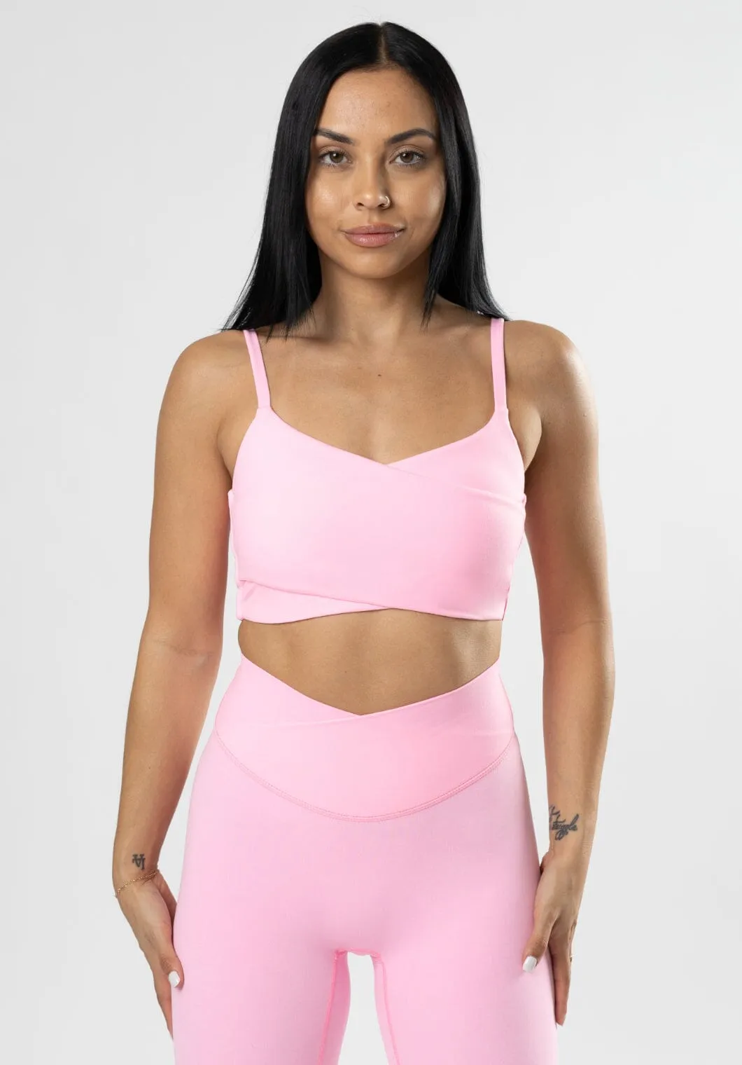 AirSilk Wrap Bra Flamingo