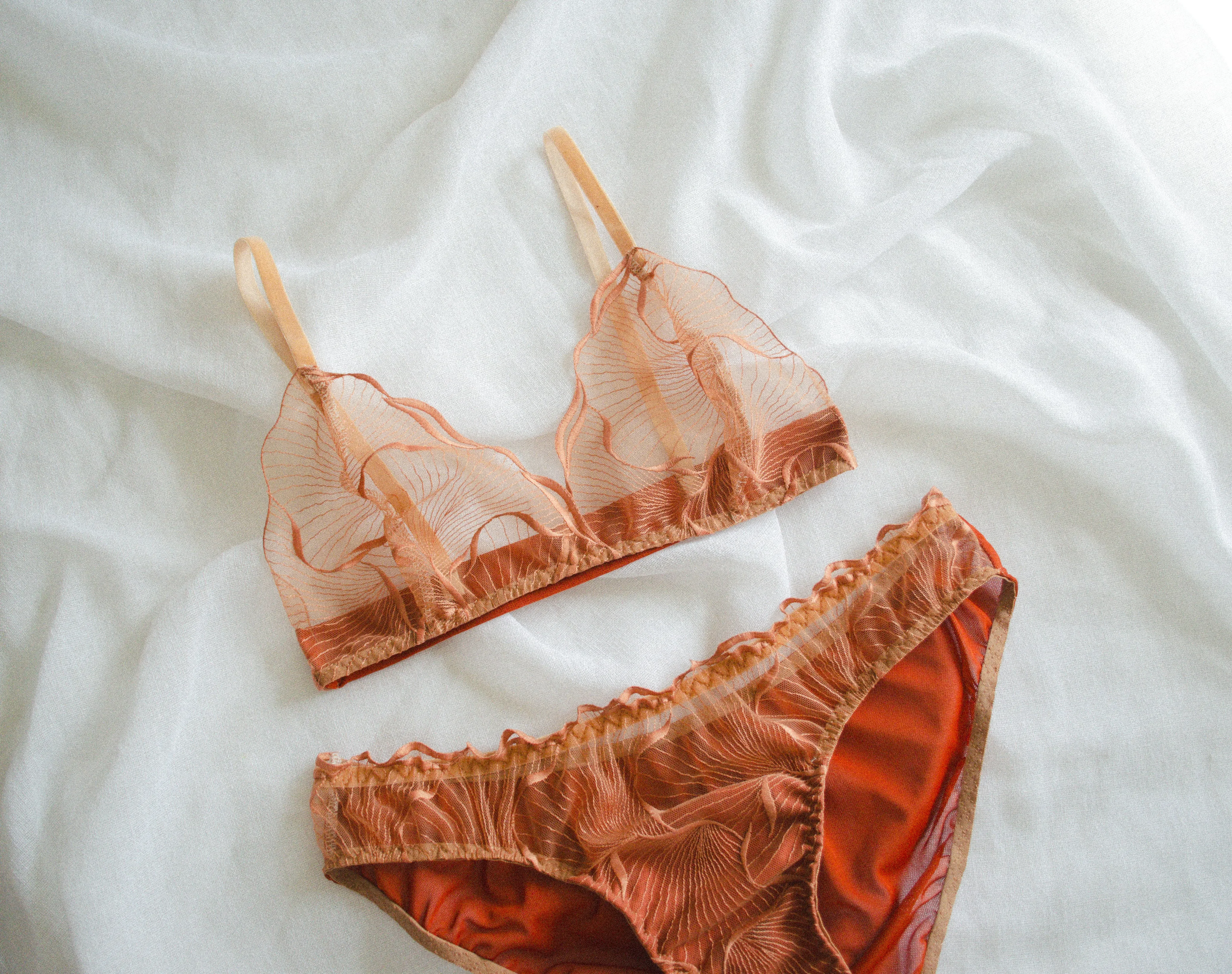 Amber Lace Bra