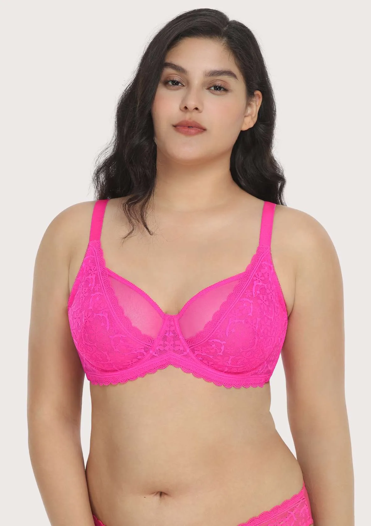 Anemone Lace Dolphin Unlined Bra