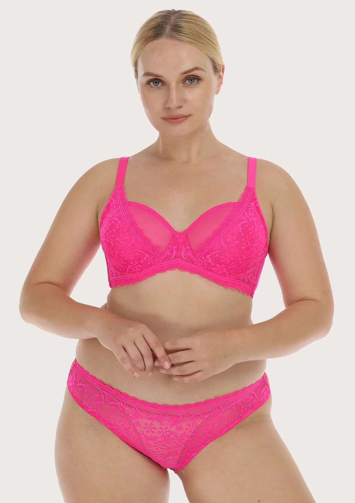 Anemone Lace Dolphin Unlined Bra