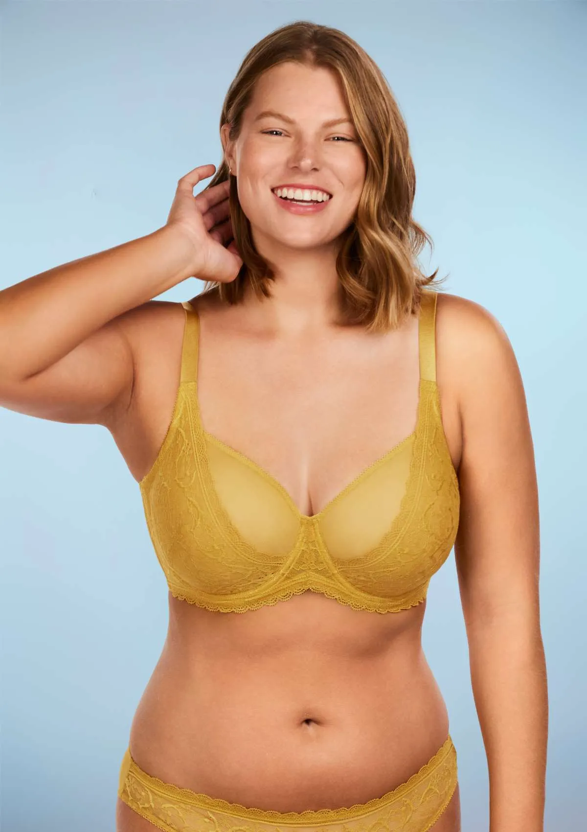 Anemone Lace Dolphin Unlined Bra