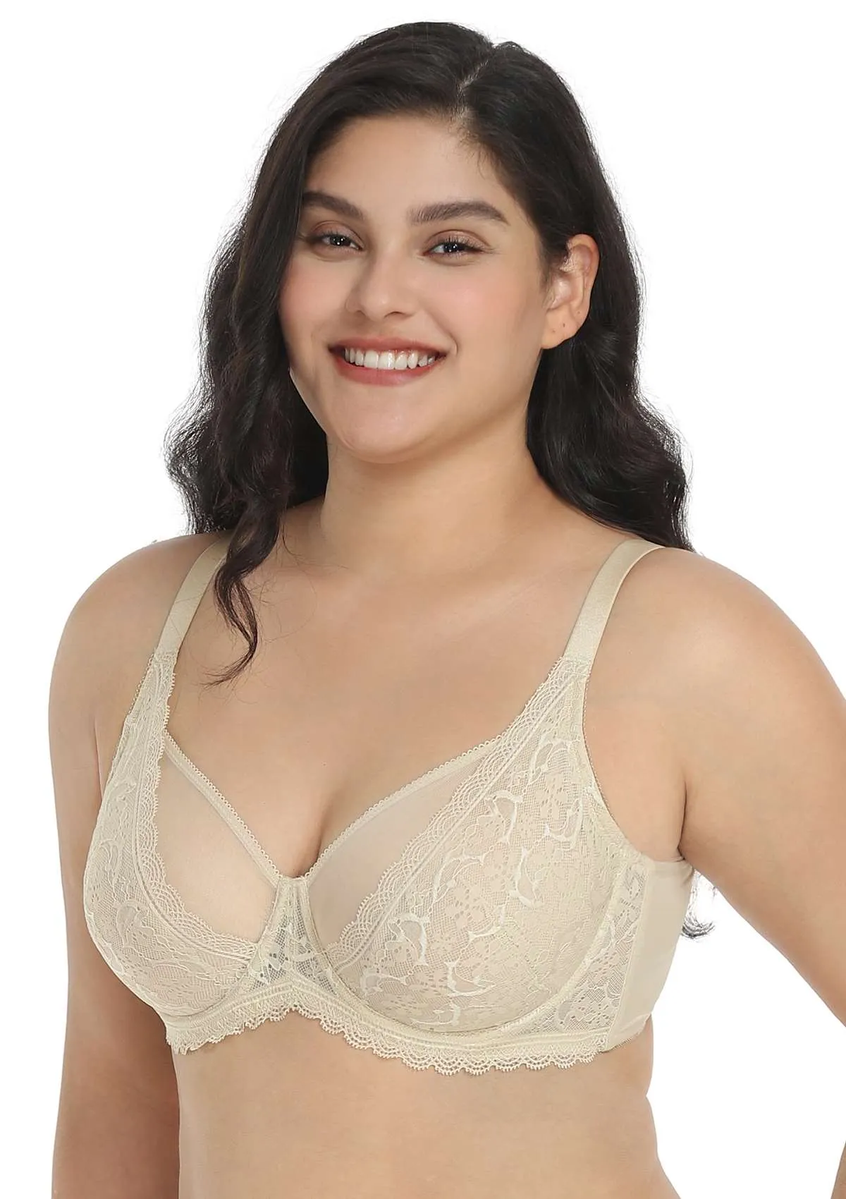 Anemone Lace Dolphin Unlined Bra