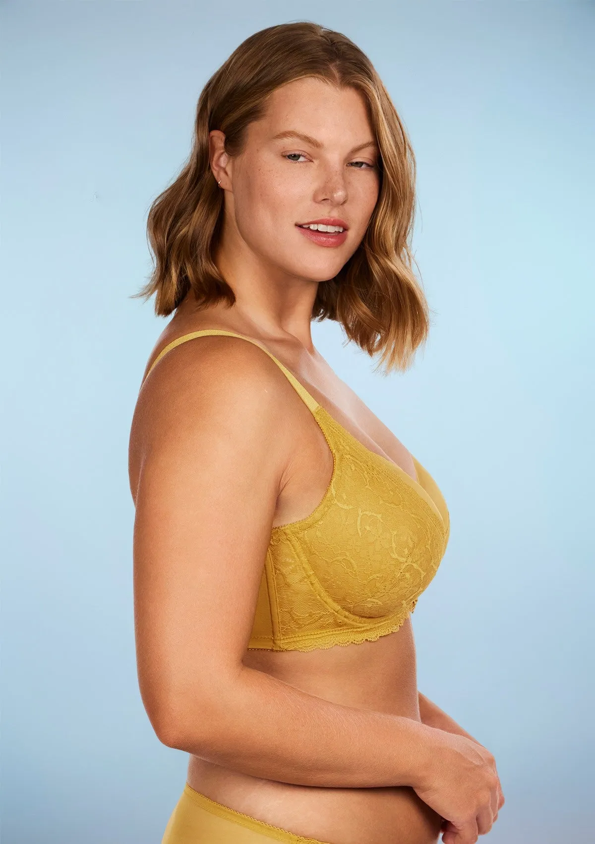 Anemone Lace Dolphin Unlined Bra