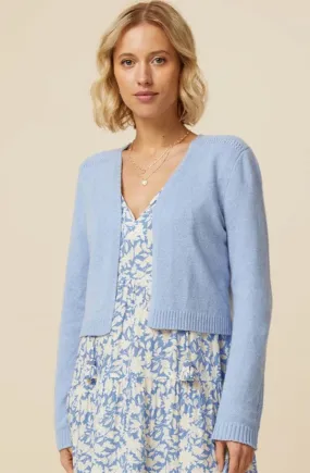 ASPIGA EDGE TO EDGE CARDIGAN PALE BLUE