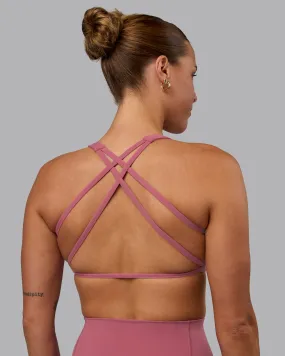 Aspire Sports Bra - Mauve Haze