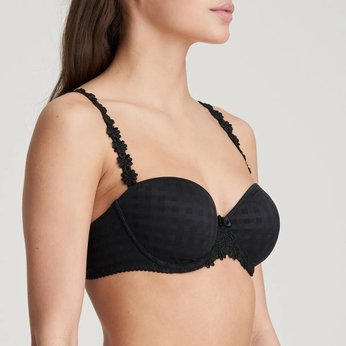 Avero Strapless Bra | Black