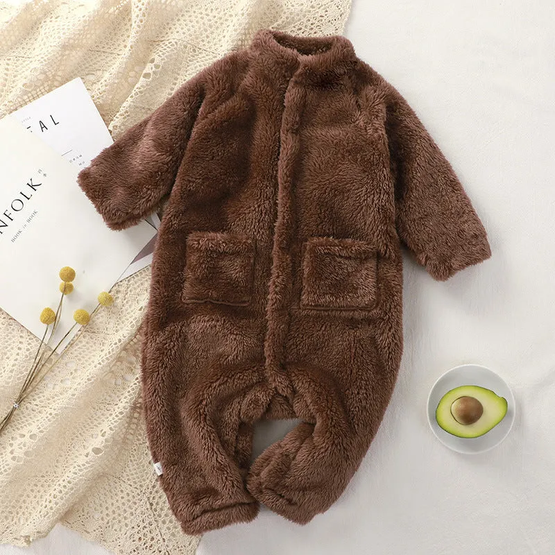 Baby Plush Jumpsuit