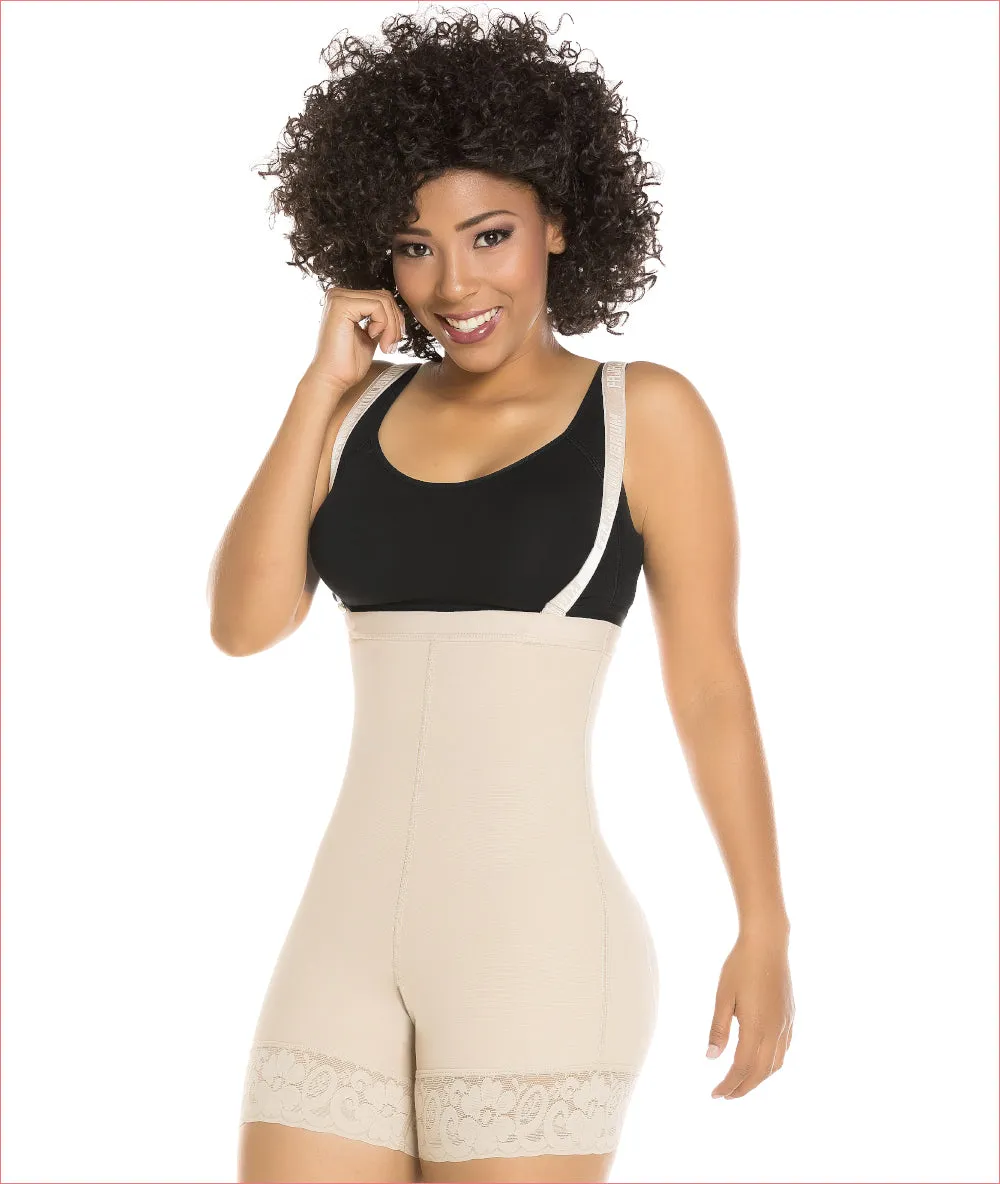 Booty boosting shapewear high waist short - Strapless - C4142