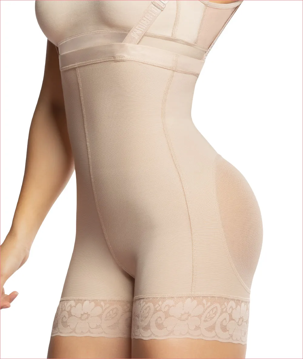 Booty boosting shapewear high waist short - Strapless - C4142