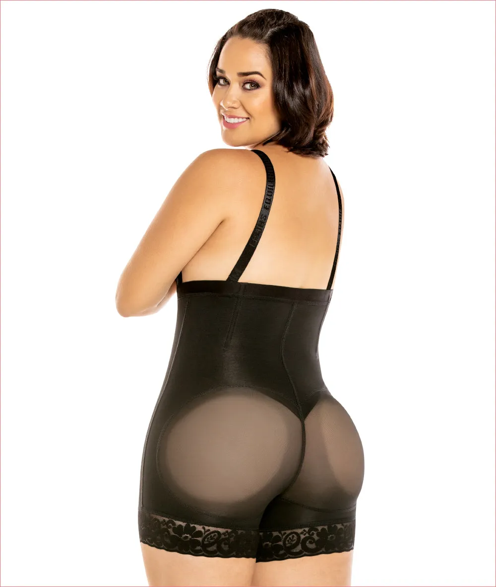 Booty boosting shapewear high waist short - Strapless - C4142