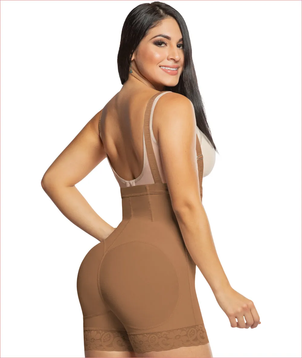 Booty boosting shapewear high waist short - Strapless - C4142