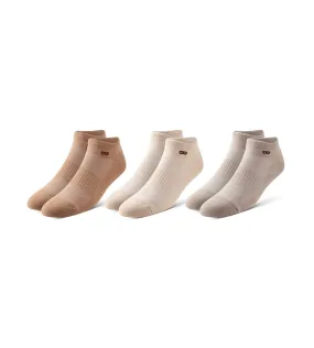 BOWO CUSHION Low-Cut 3 PACK - NEUTRALS