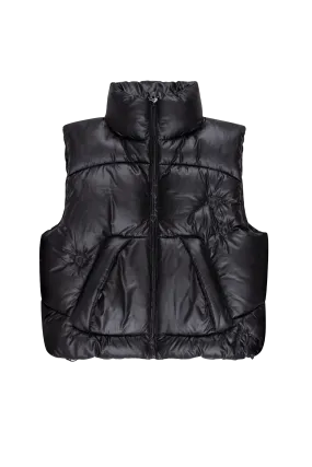 BULLET PUFFER VEST BLACK