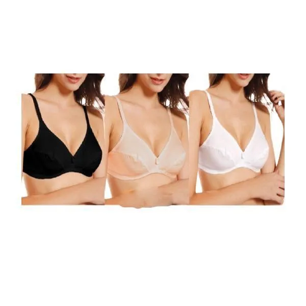 Bundle Of 3 Capri Womens Bra