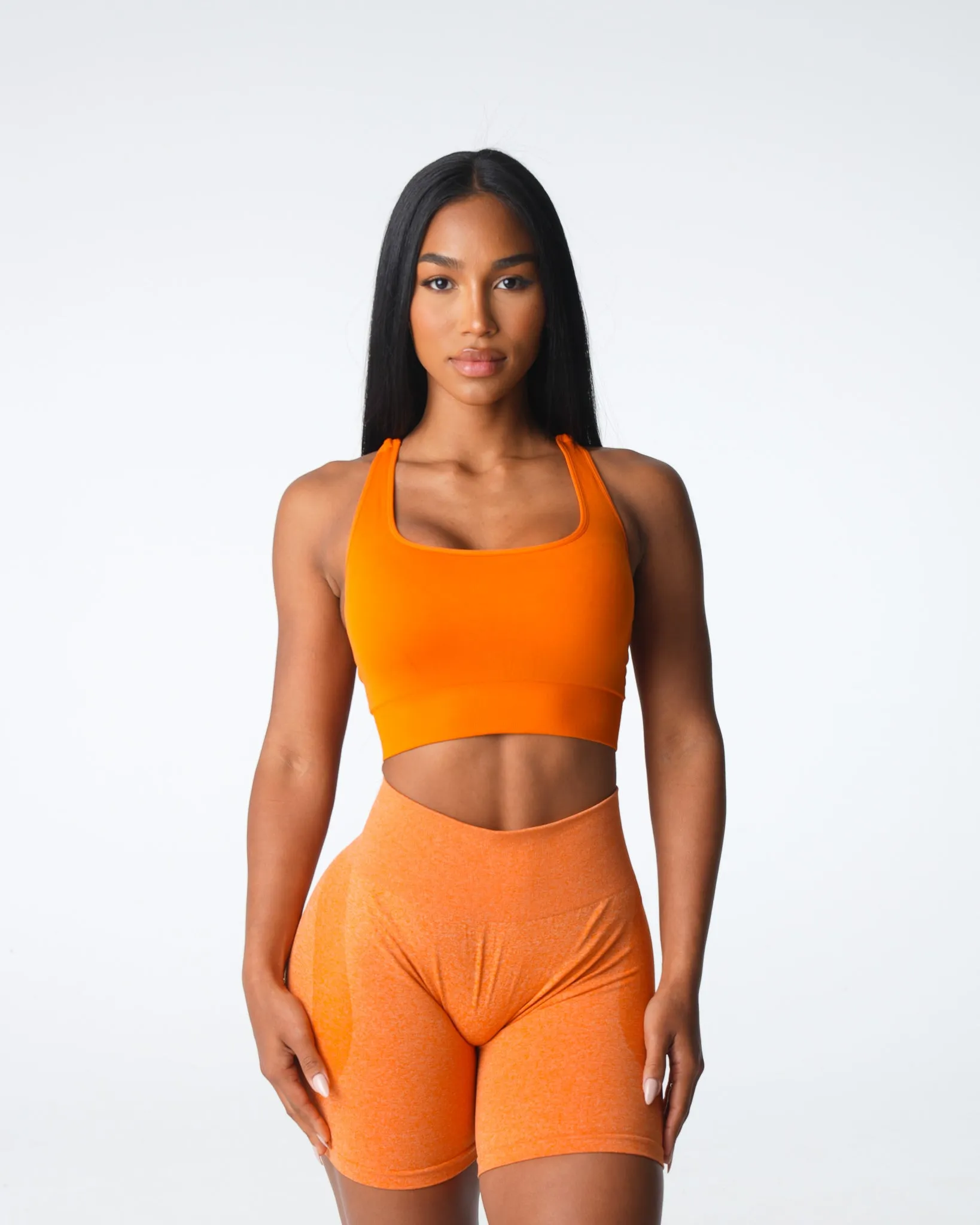 Burnt Orange Thrive Seamless Bra