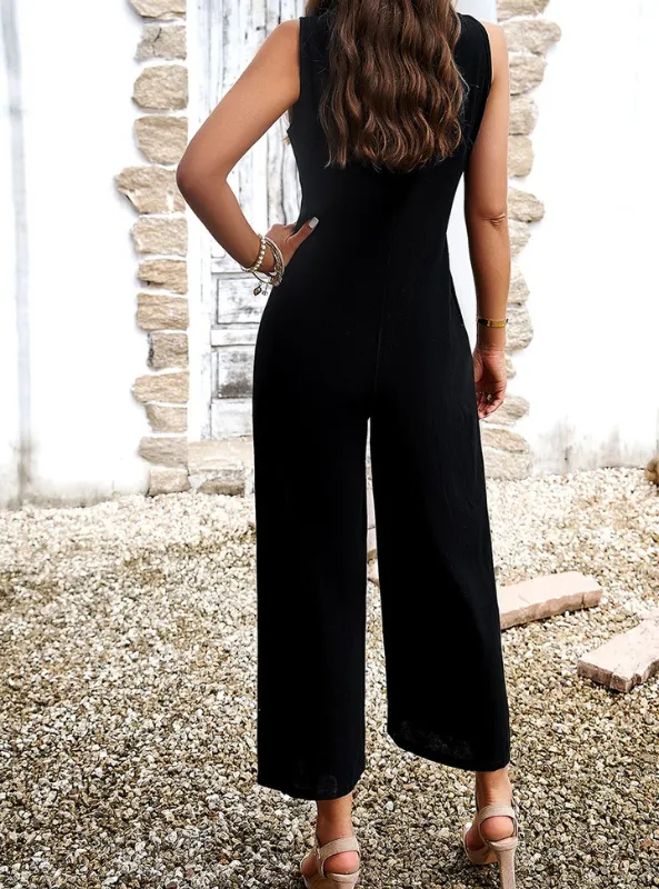 Button Jumpsuit