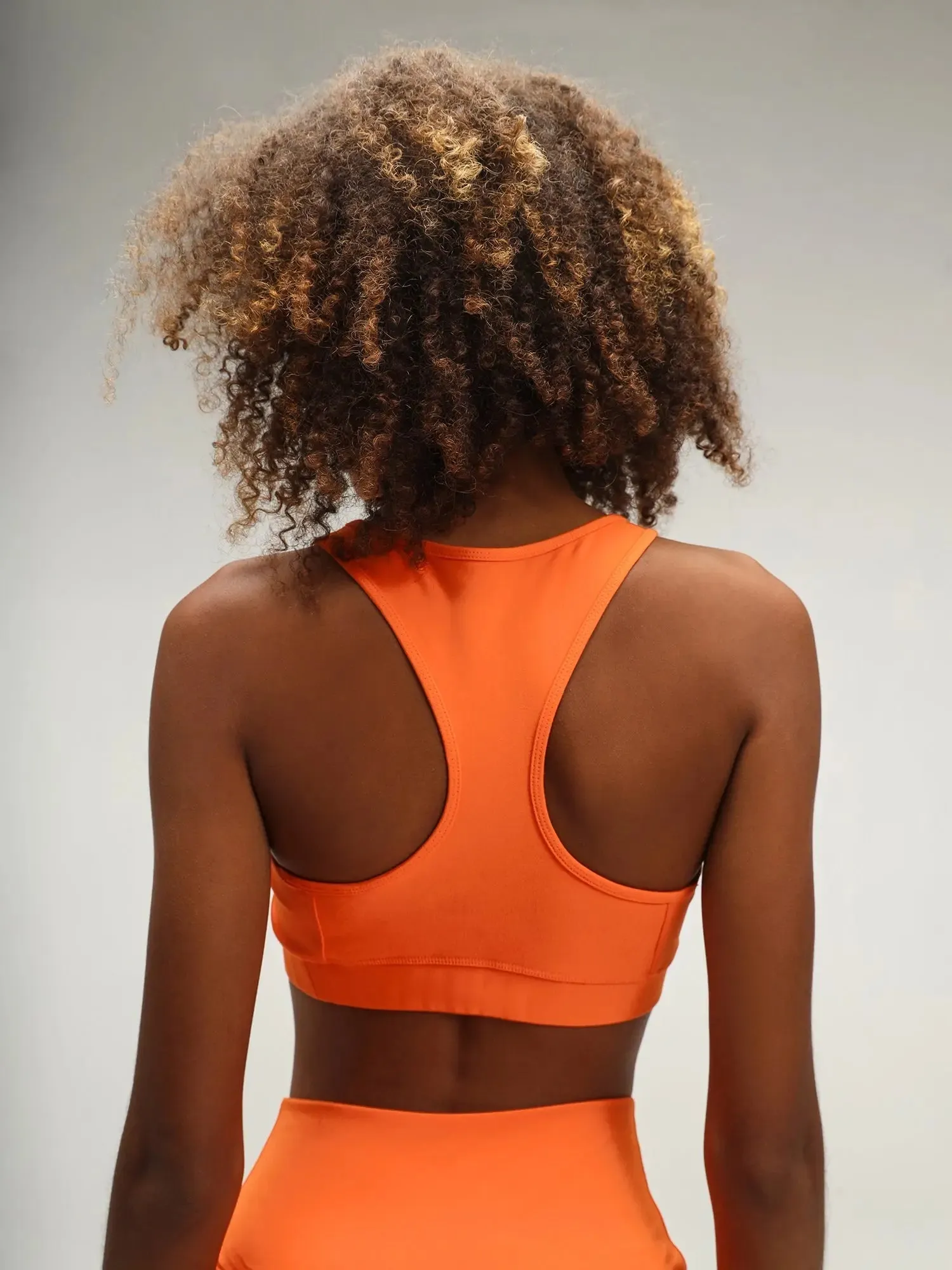 Cairo Orange Sports Bra