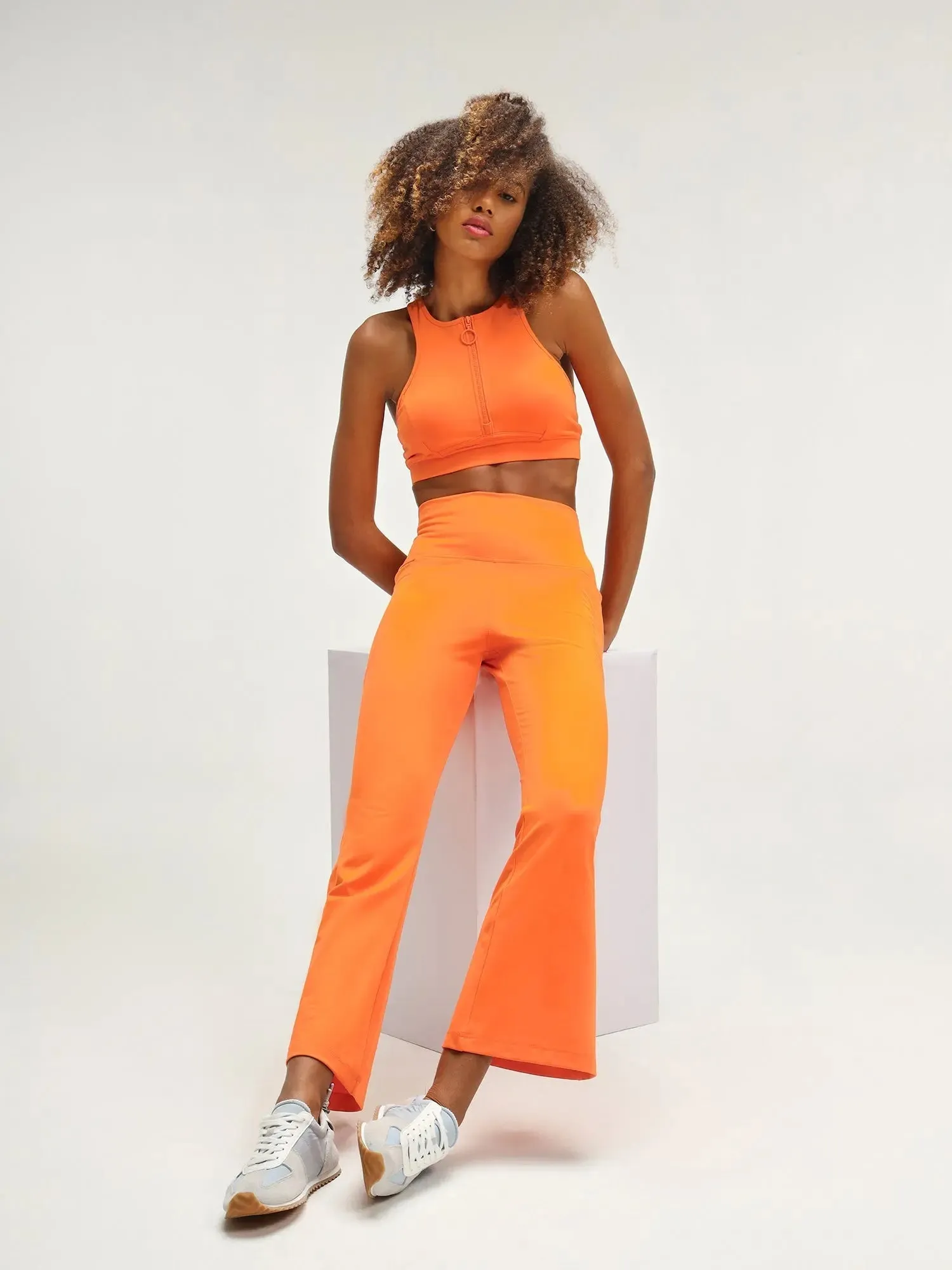 Cairo Orange Sports Bra