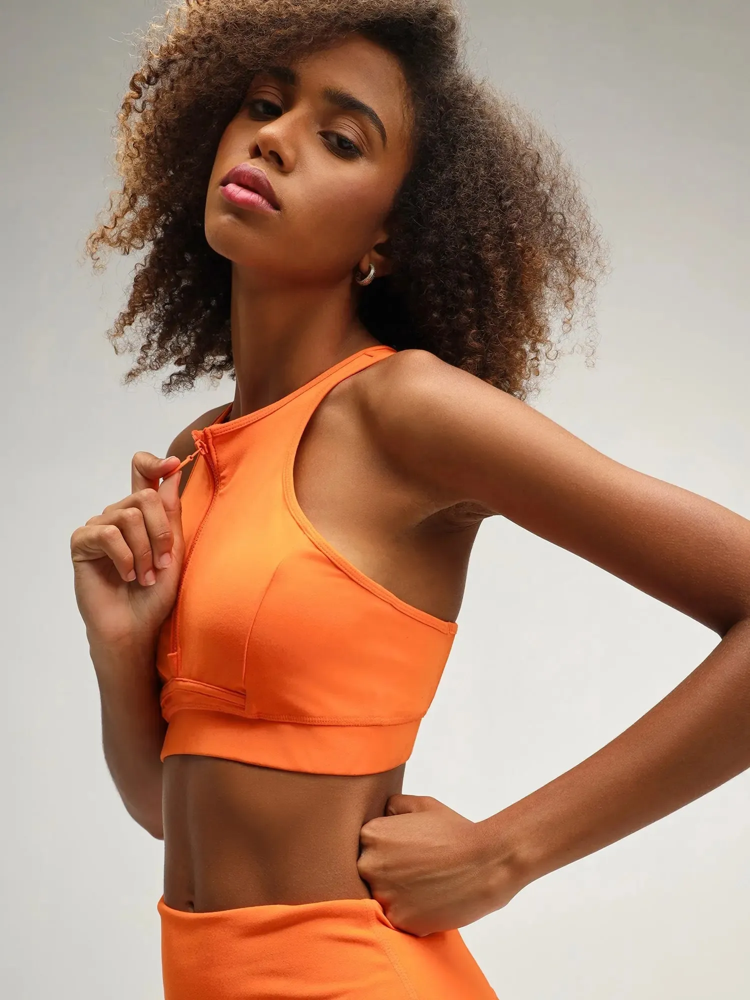 Cairo Orange Sports Bra