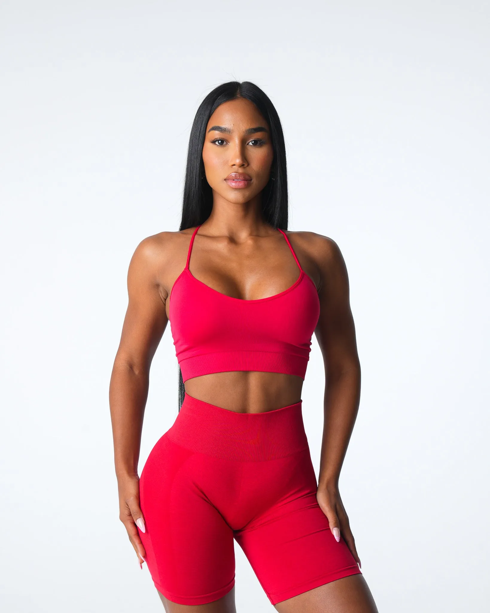 Candy Apple Cascade Seamless Bra