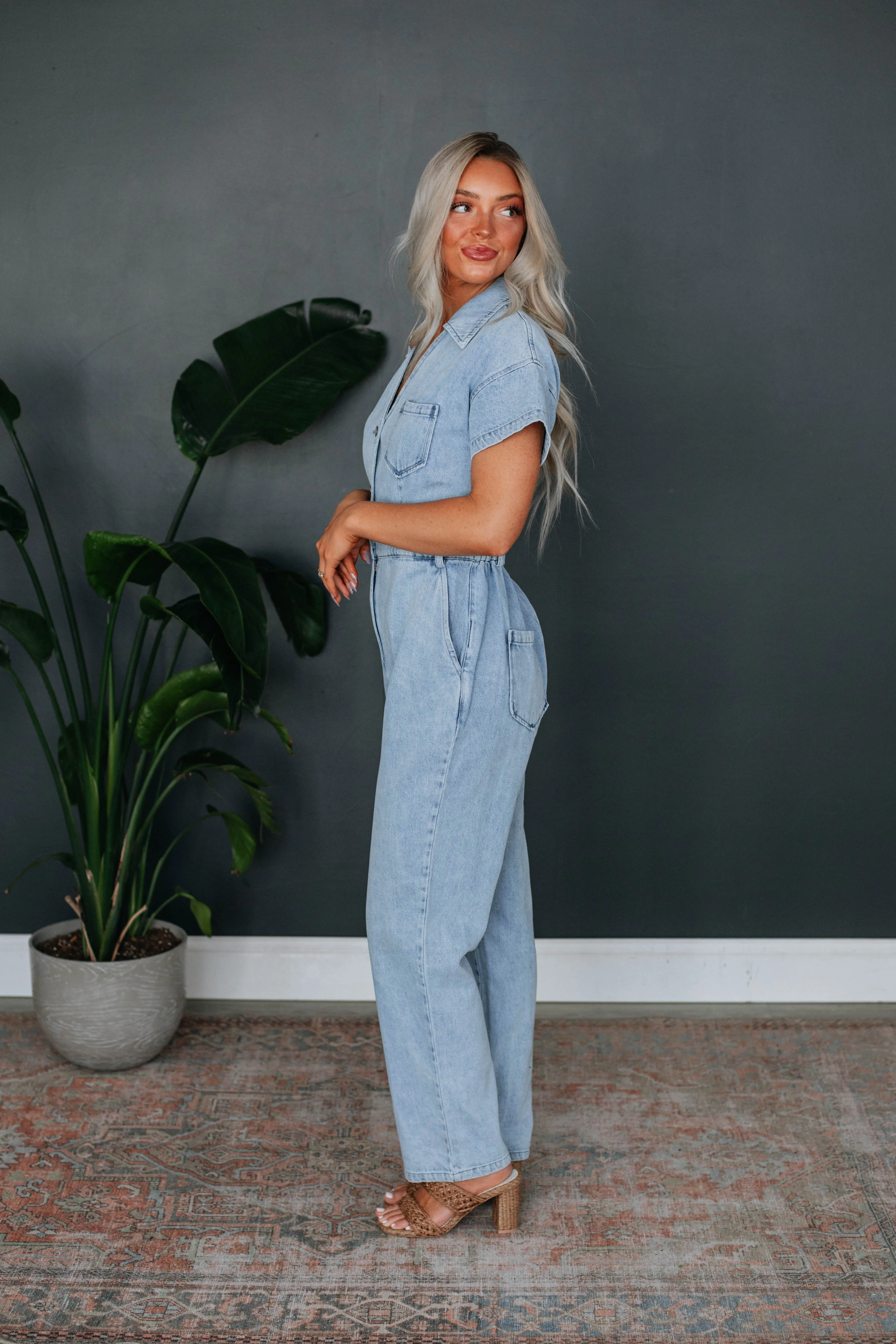 Carrington Denim Jumpsuit