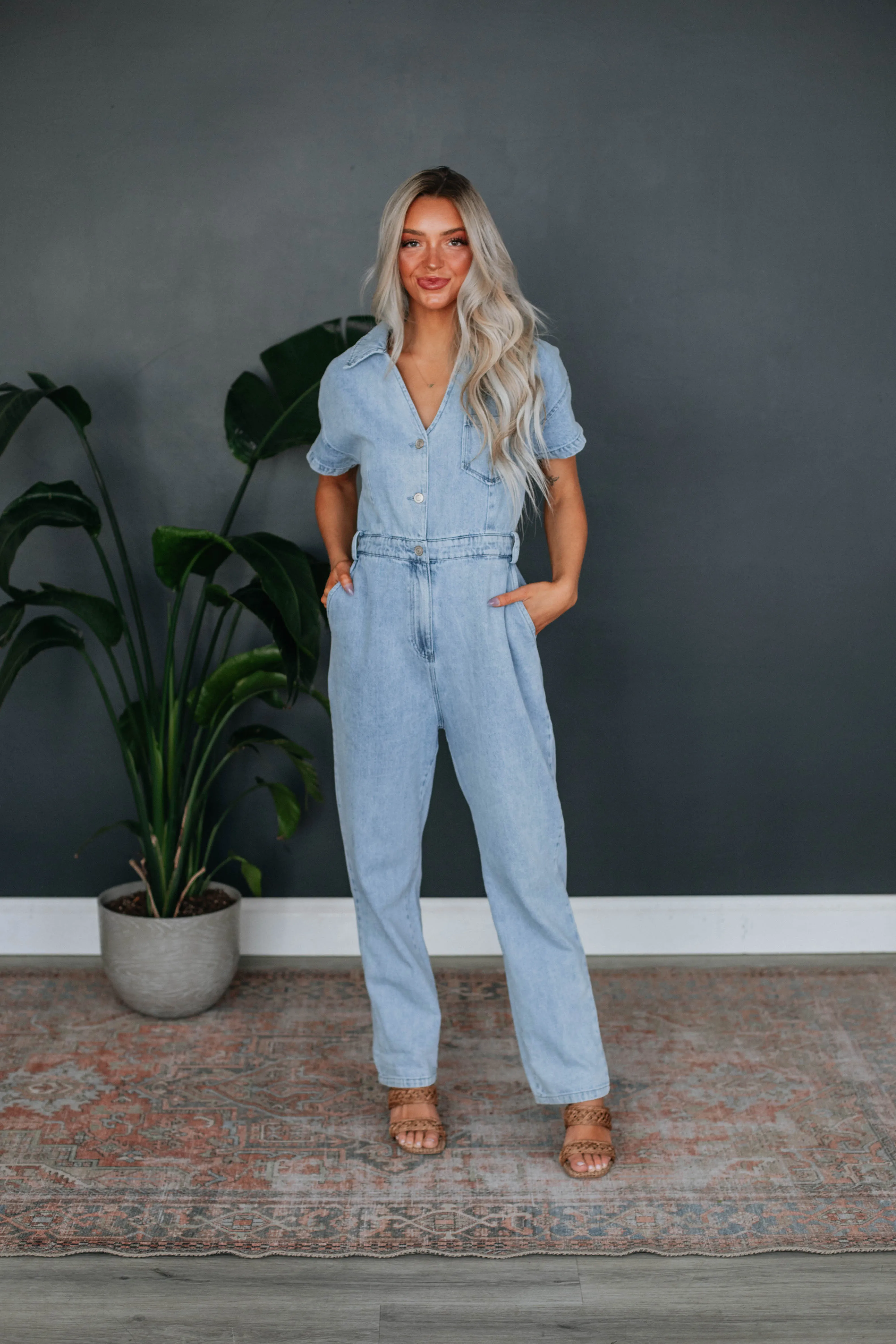 Carrington Denim Jumpsuit