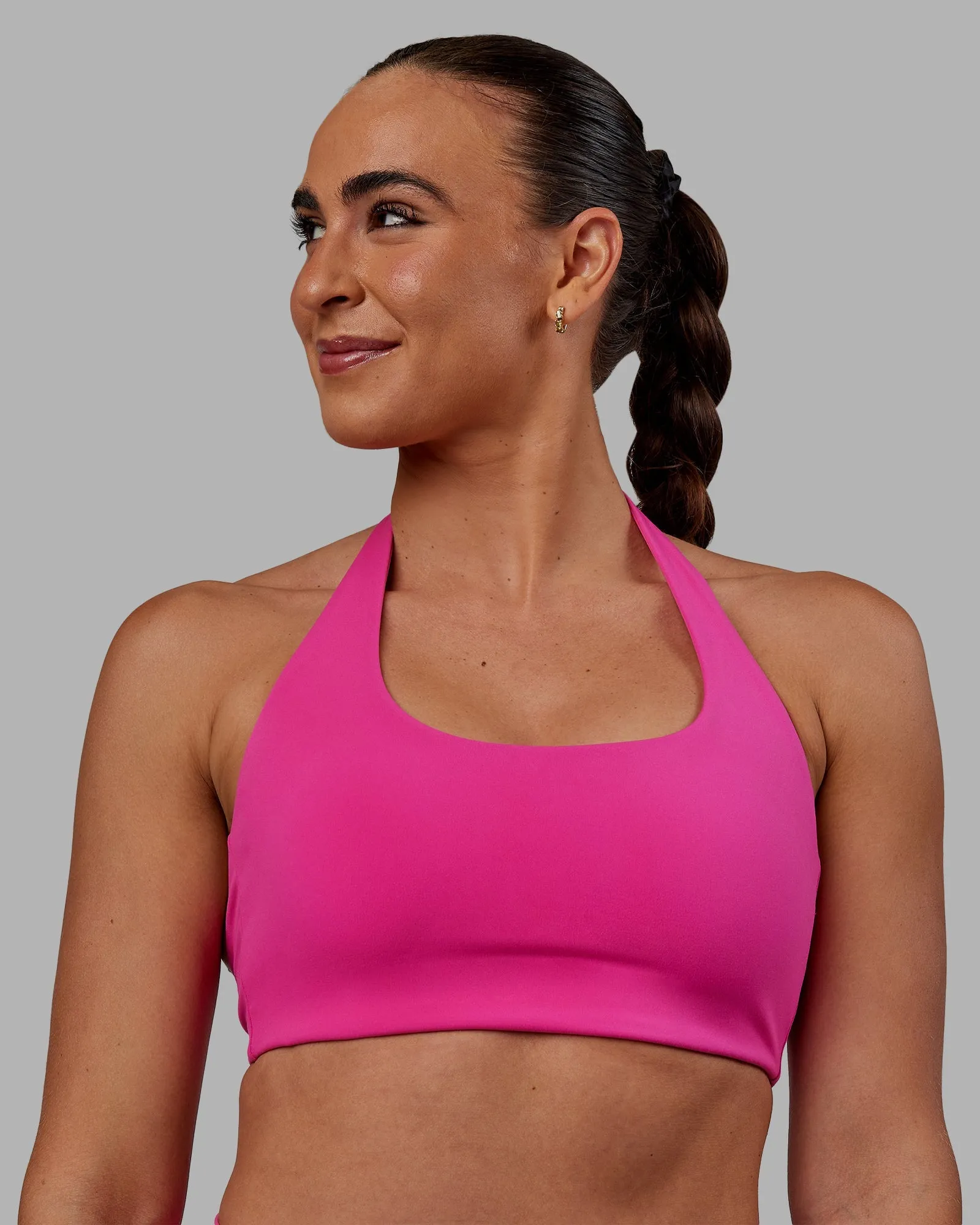 Challenger Sports Bra - Fuchsia Pink