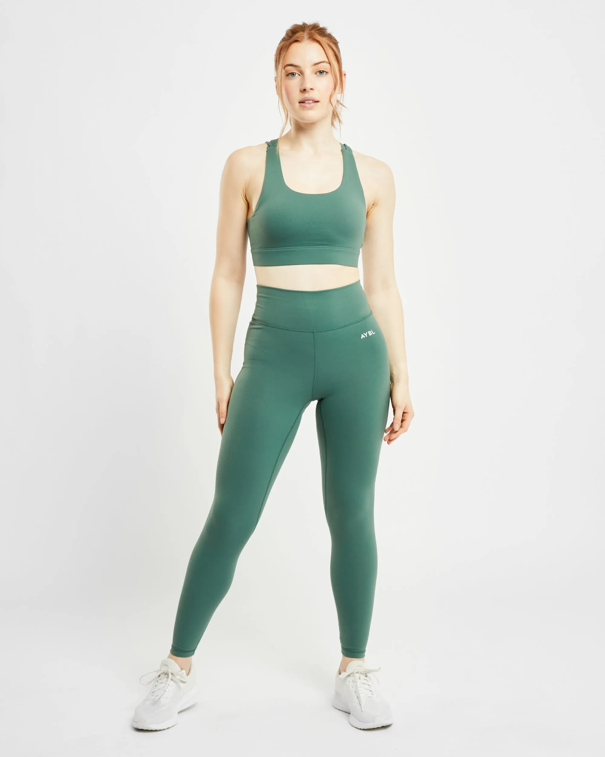 Core Sports Bra - Green