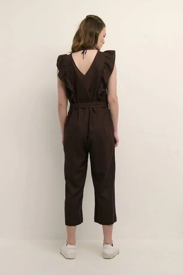 Cream Venta Jumpsuit - Java