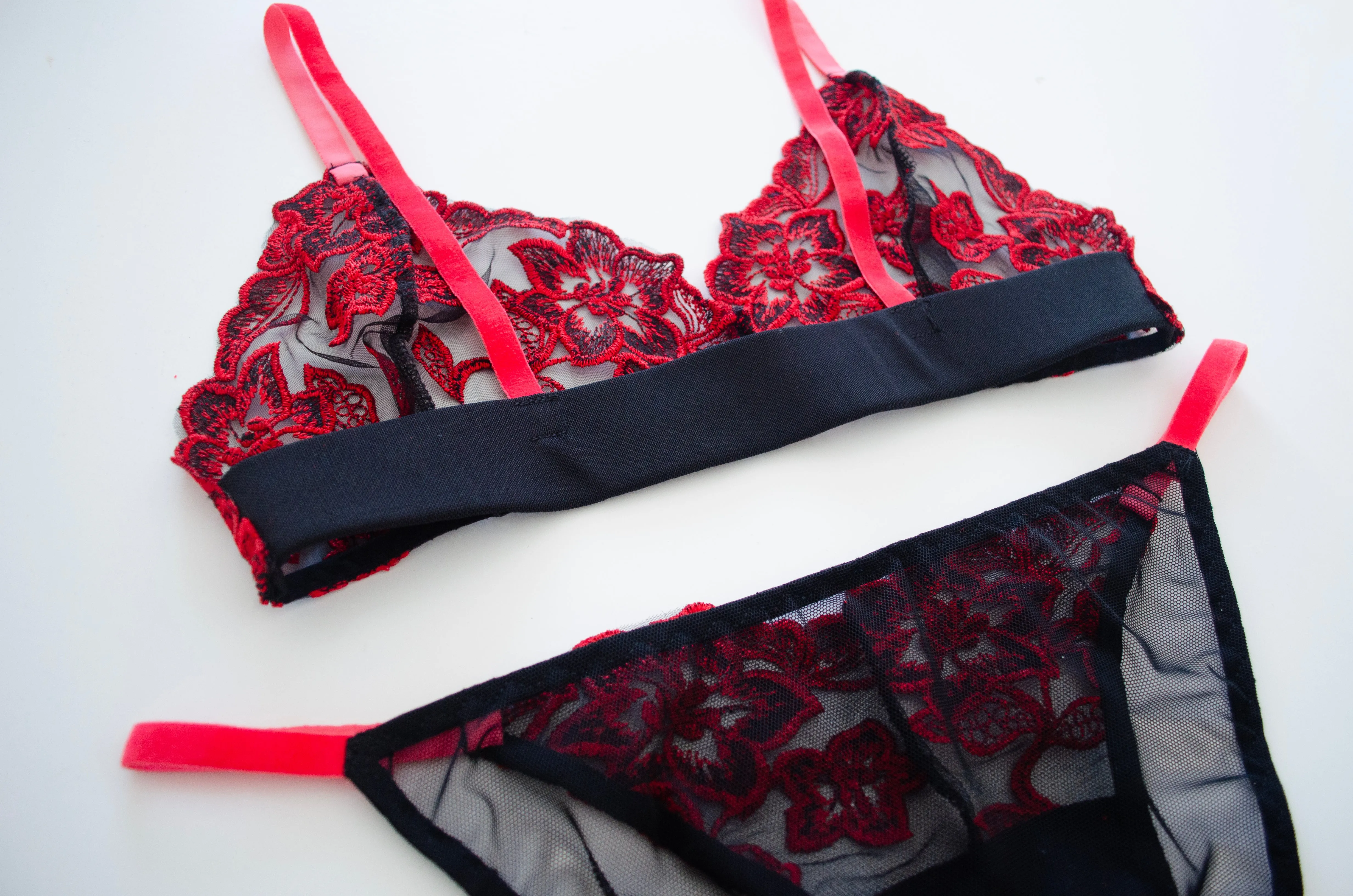 Crimson Lace Bra