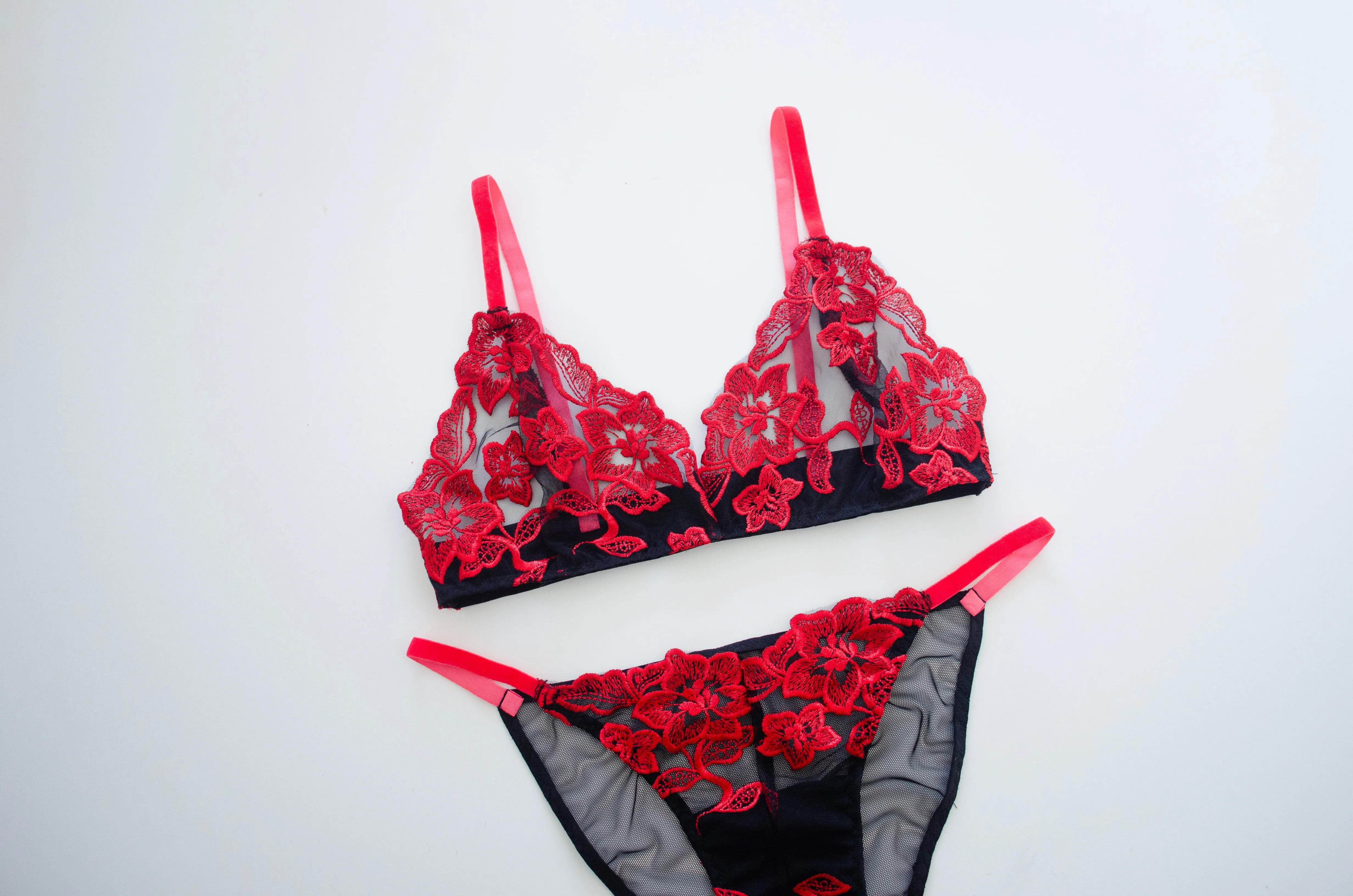 Crimson Lace Bra