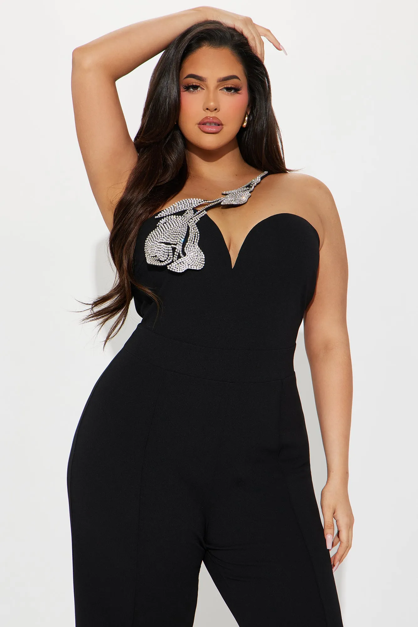 Elegantly Yours Jumpsuit - Black