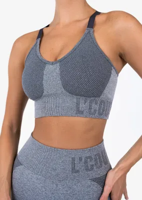 Elevate Seamless Bra Graphite Marl