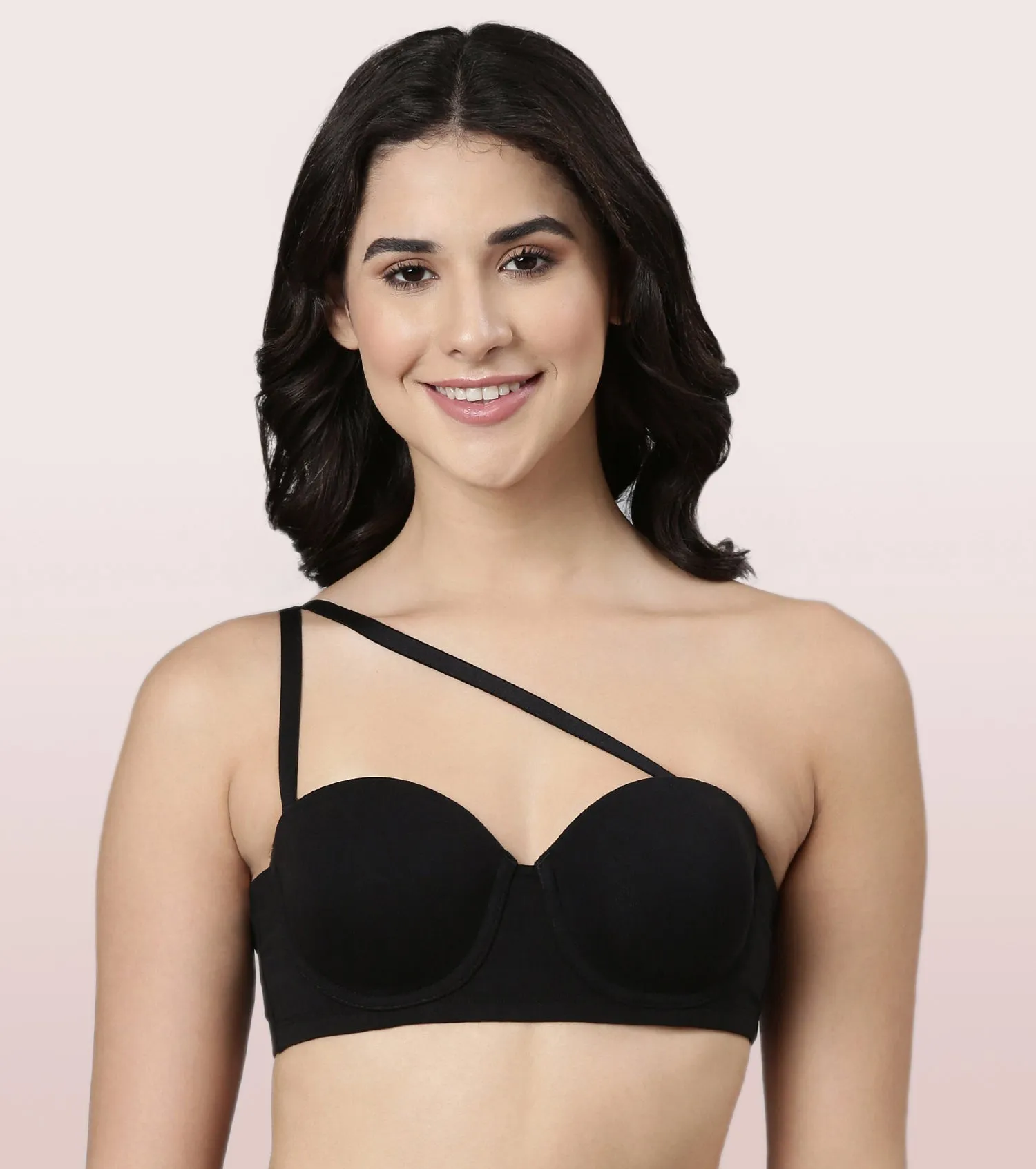 Enamor Multiway Bra For Women | High Coverage Cotton Strapless Bra For No Spill Coverage | A078Enamor Multiway Bra For Women | High Coverage Cotton Strapless Bra For No Spill Coverage | A078