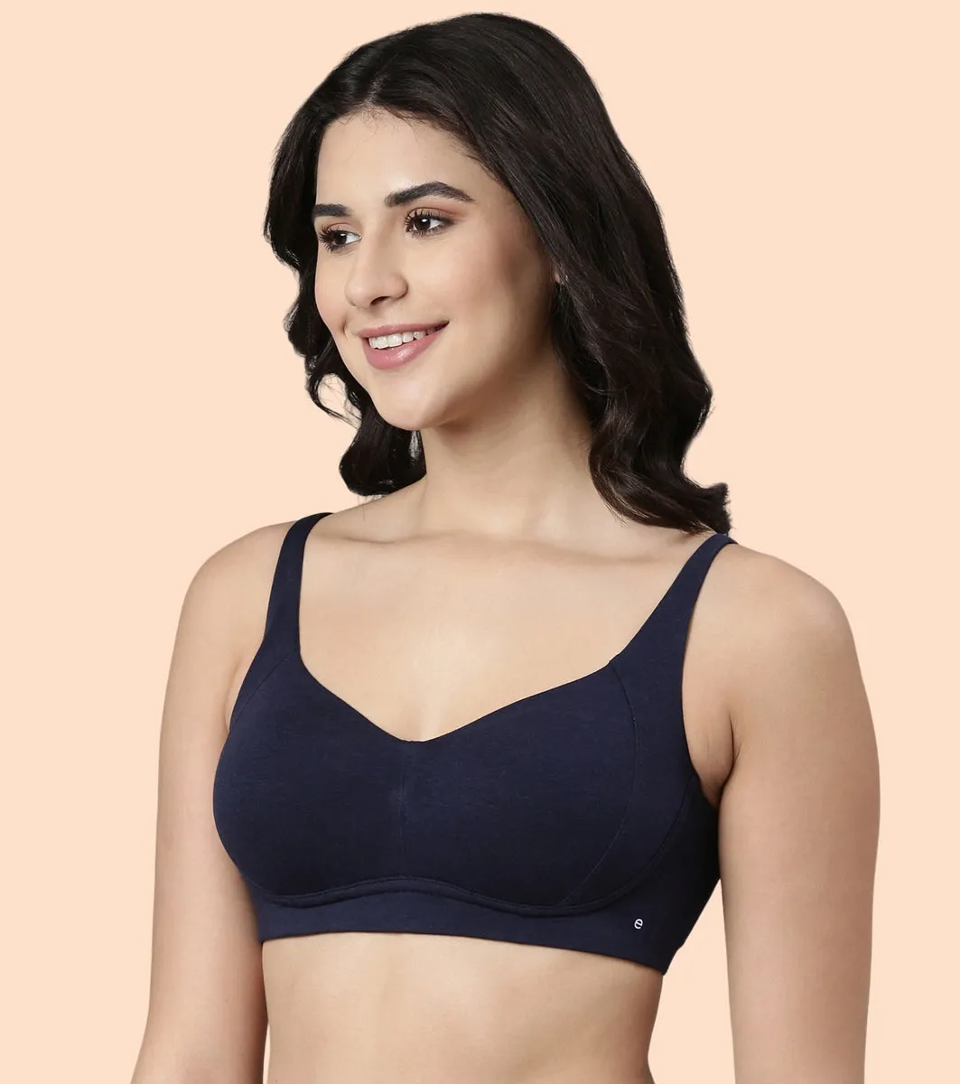 Enamor Multiway Bra For Women | High Coverage Cotton Strapless Bra For No Spill Coverage | A078Enamor Multiway Bra For Women | High Coverage Cotton Strapless Bra For No Spill Coverage | A078