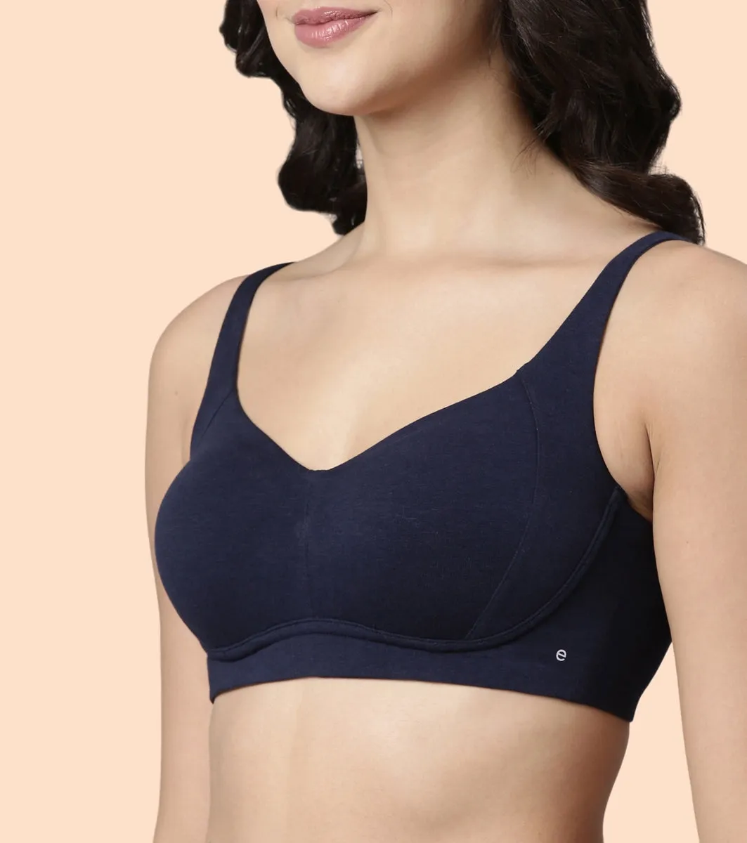 Enamor Multiway Bra For Women | High Coverage Cotton Strapless Bra For No Spill Coverage | A078Enamor Multiway Bra For Women | High Coverage Cotton Strapless Bra For No Spill Coverage | A078