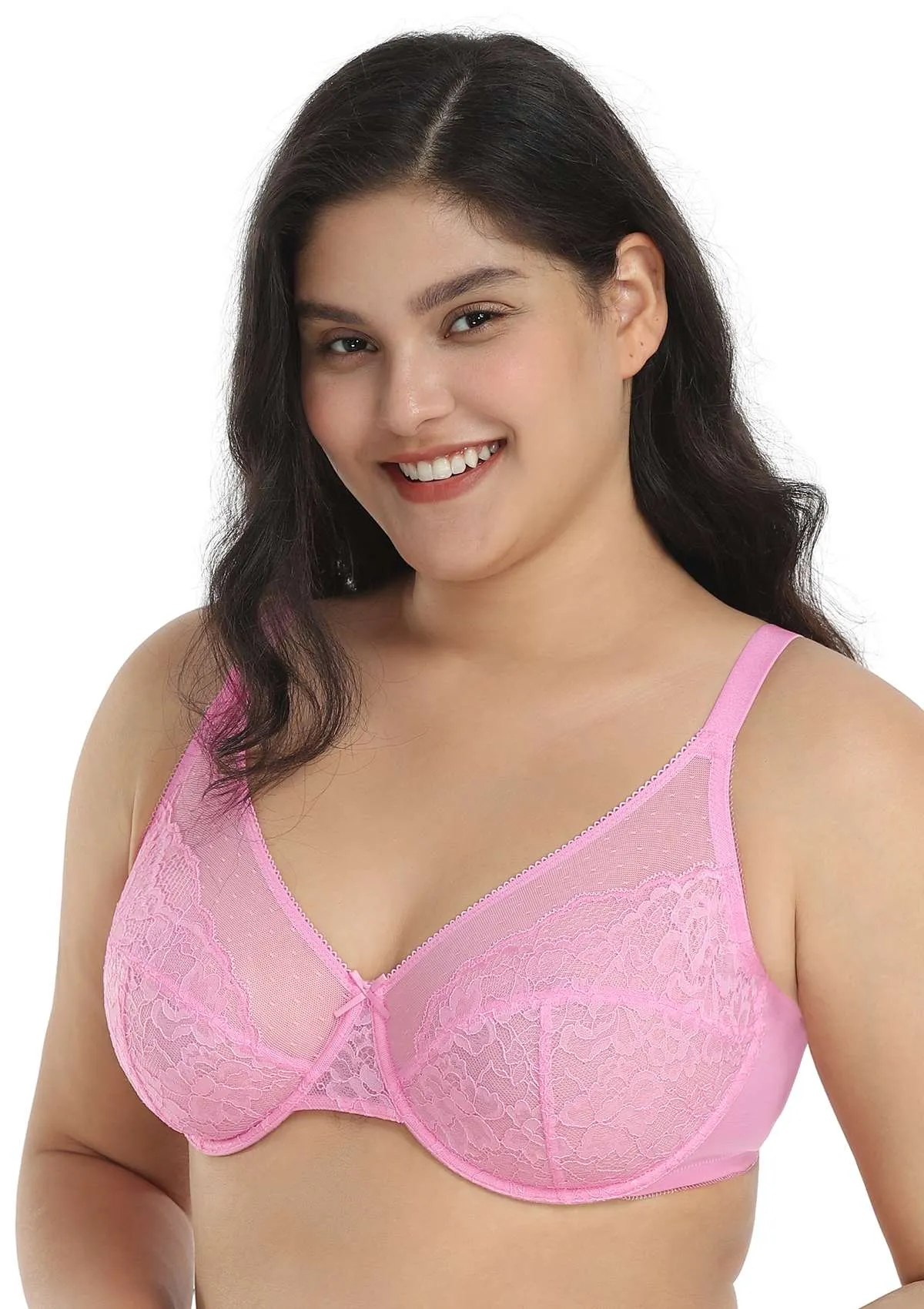 Enchante Lace Unlined Underwire Bra