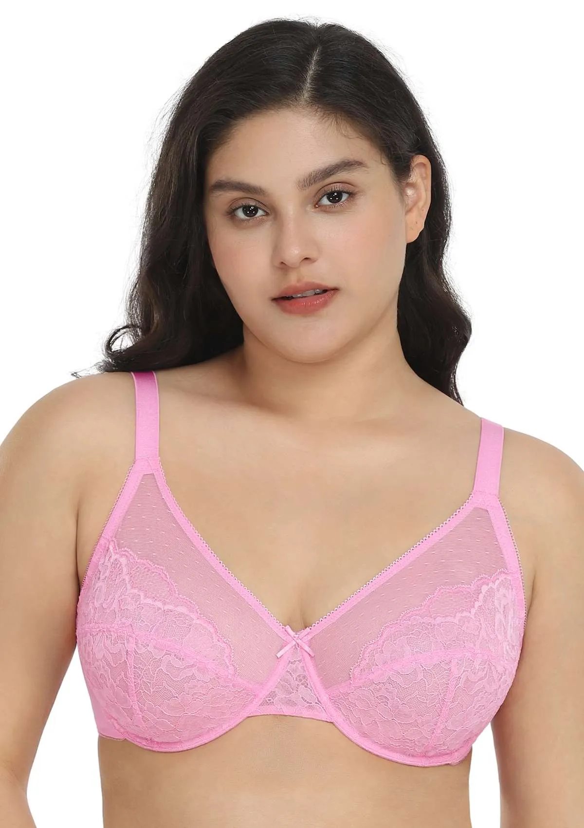 Enchante Lace Unlined Underwire Bra