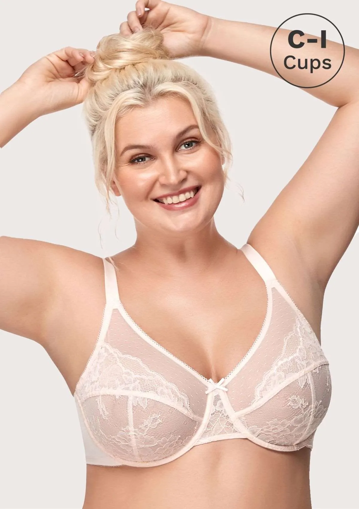 Enchante Lace Unlined Underwire Bra