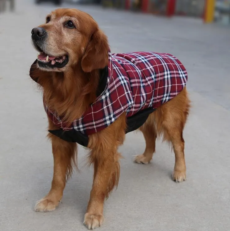 Gooby Padded British Style Vest Reversible For Loved Dog