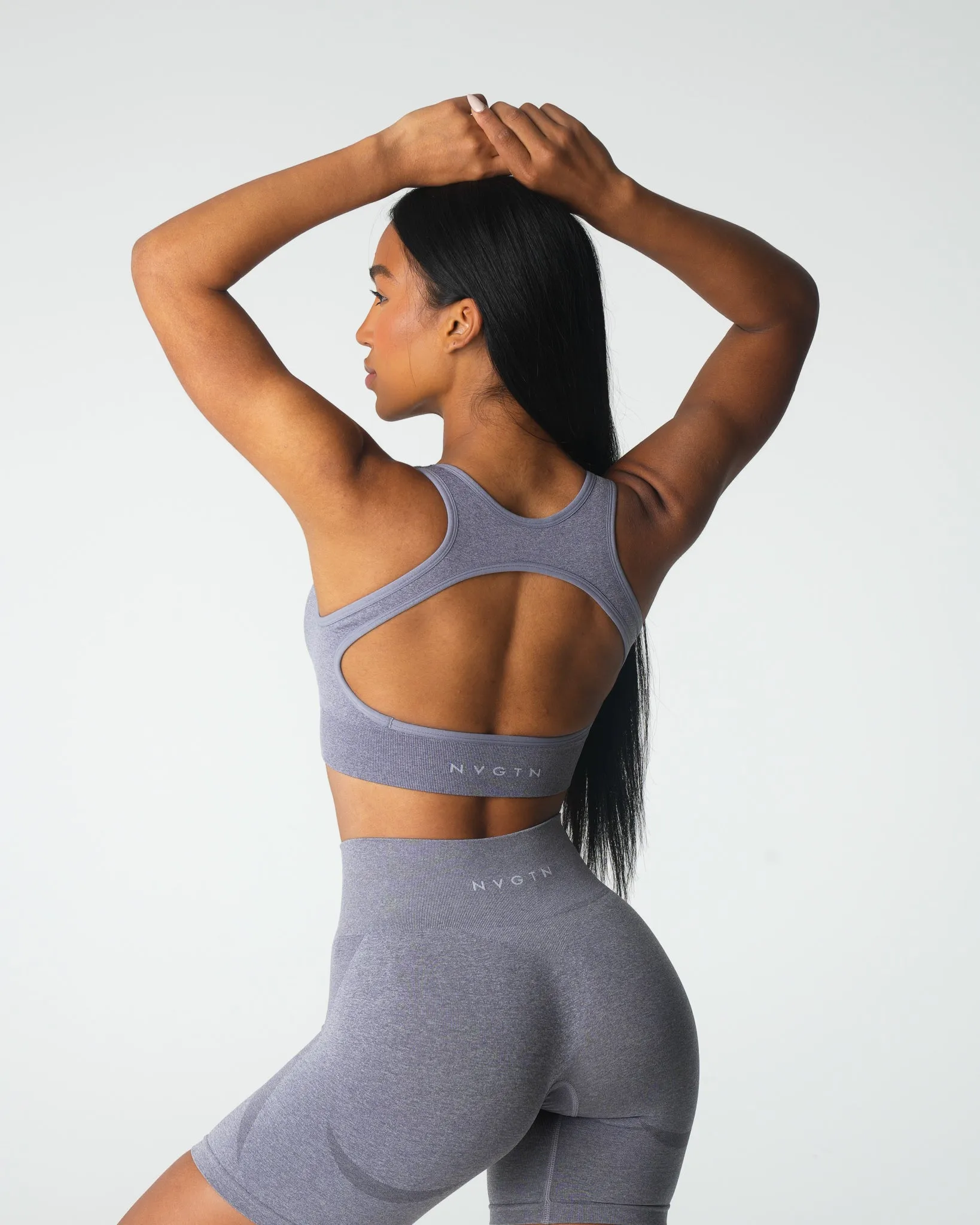 Grey Eclipse Seamless Bra