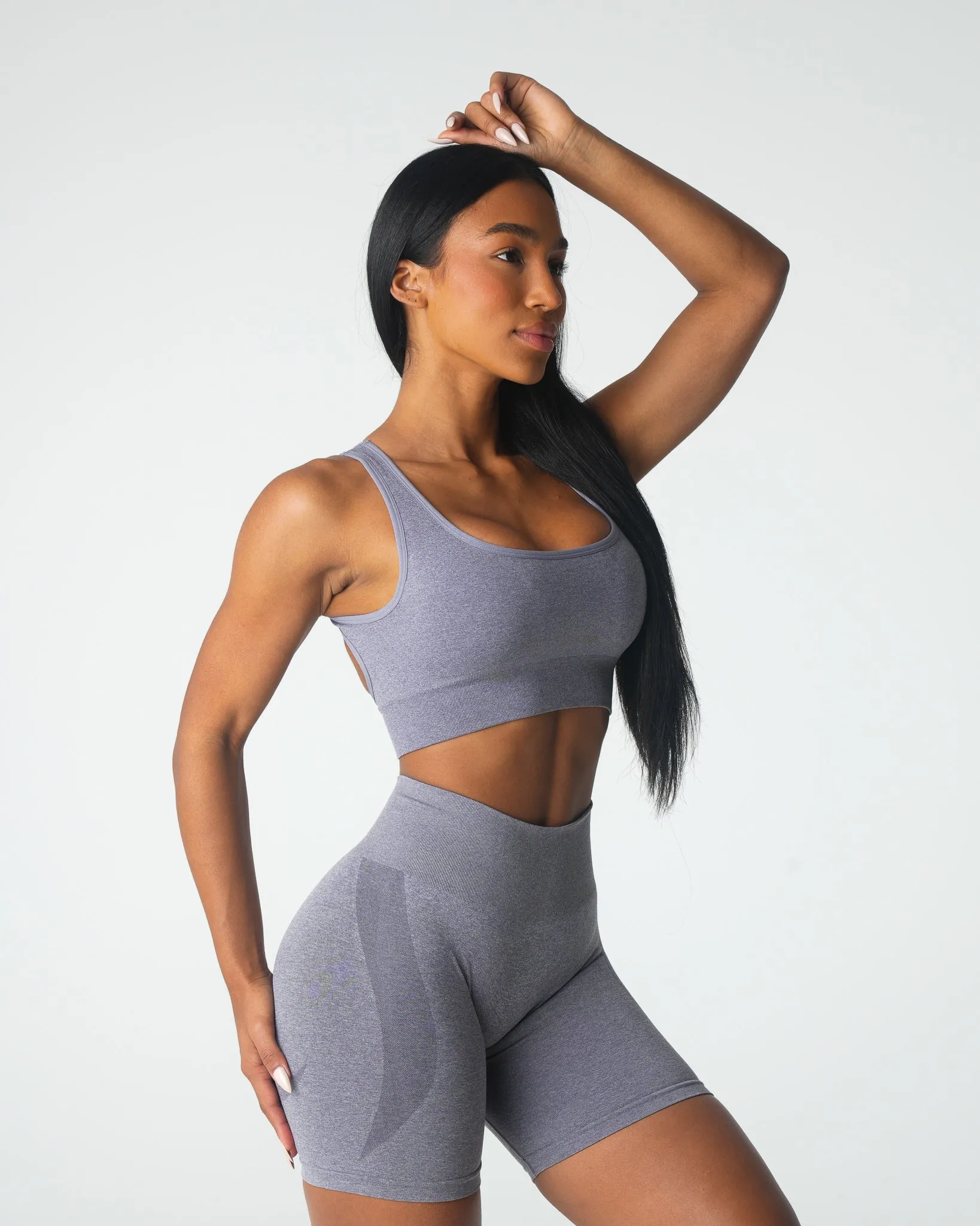 Grey Eclipse Seamless Bra