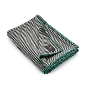 Houndstooth Stitched Edge Blanket