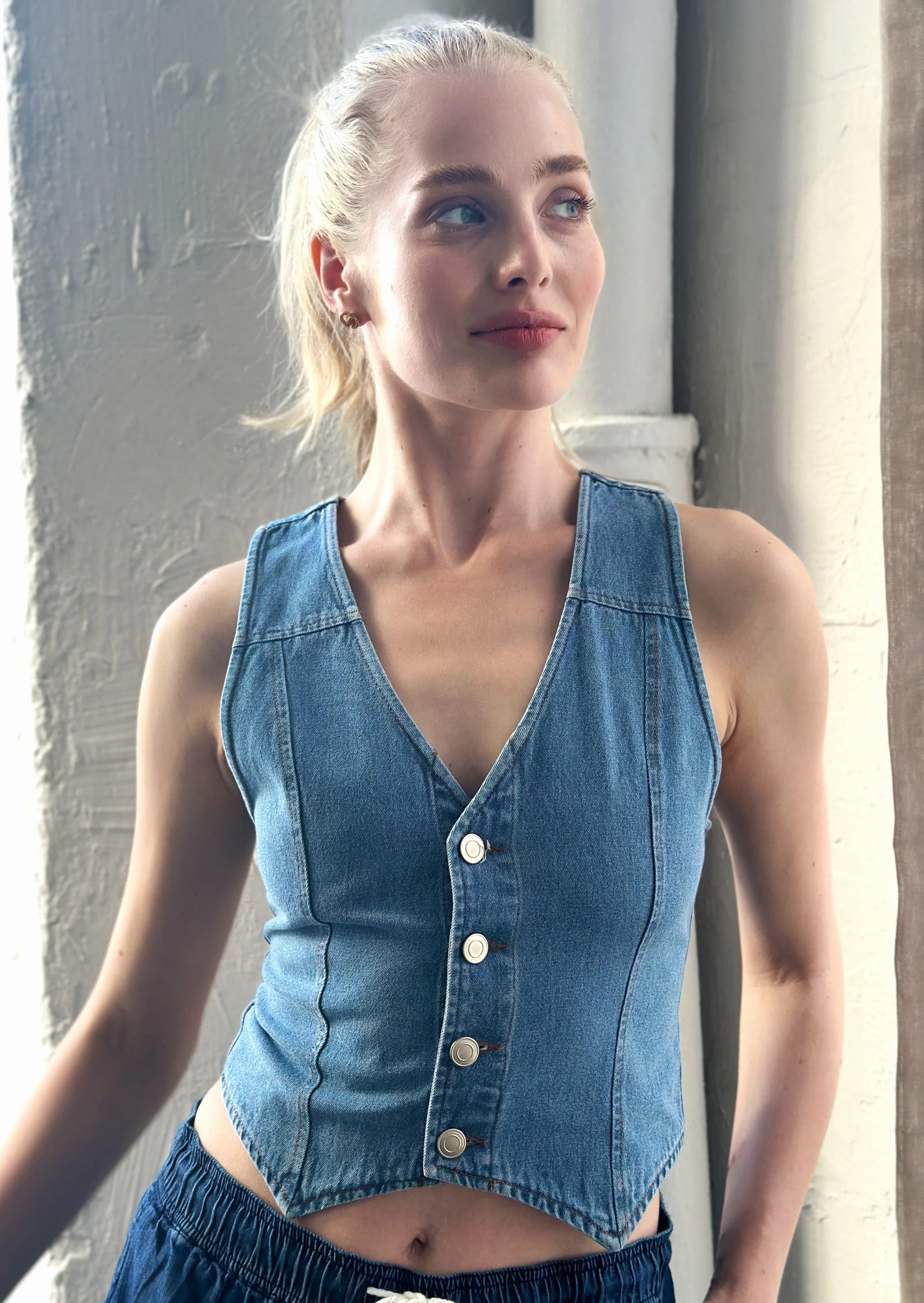 Houston Denim Vest