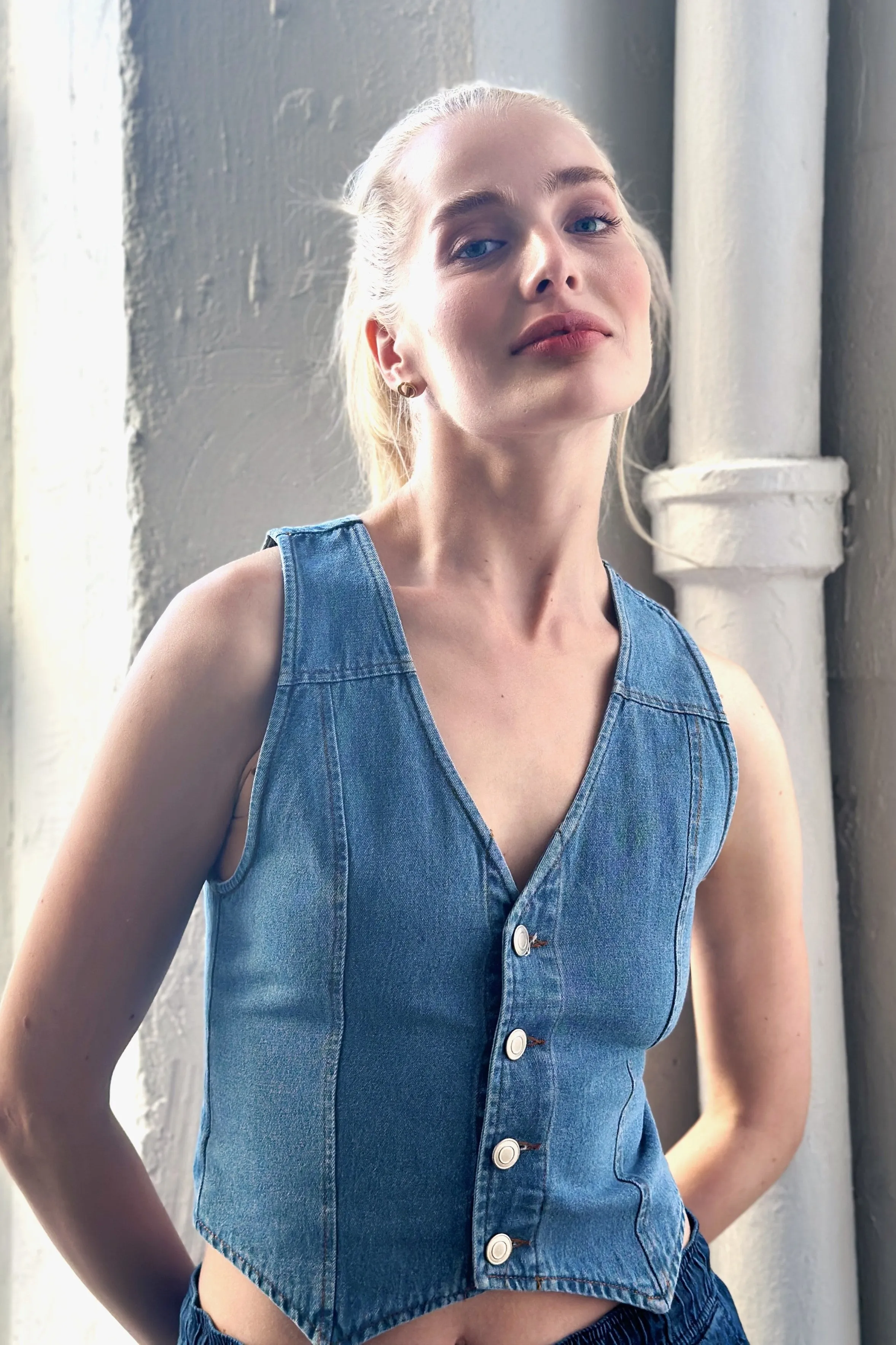 Houston Denim Vest