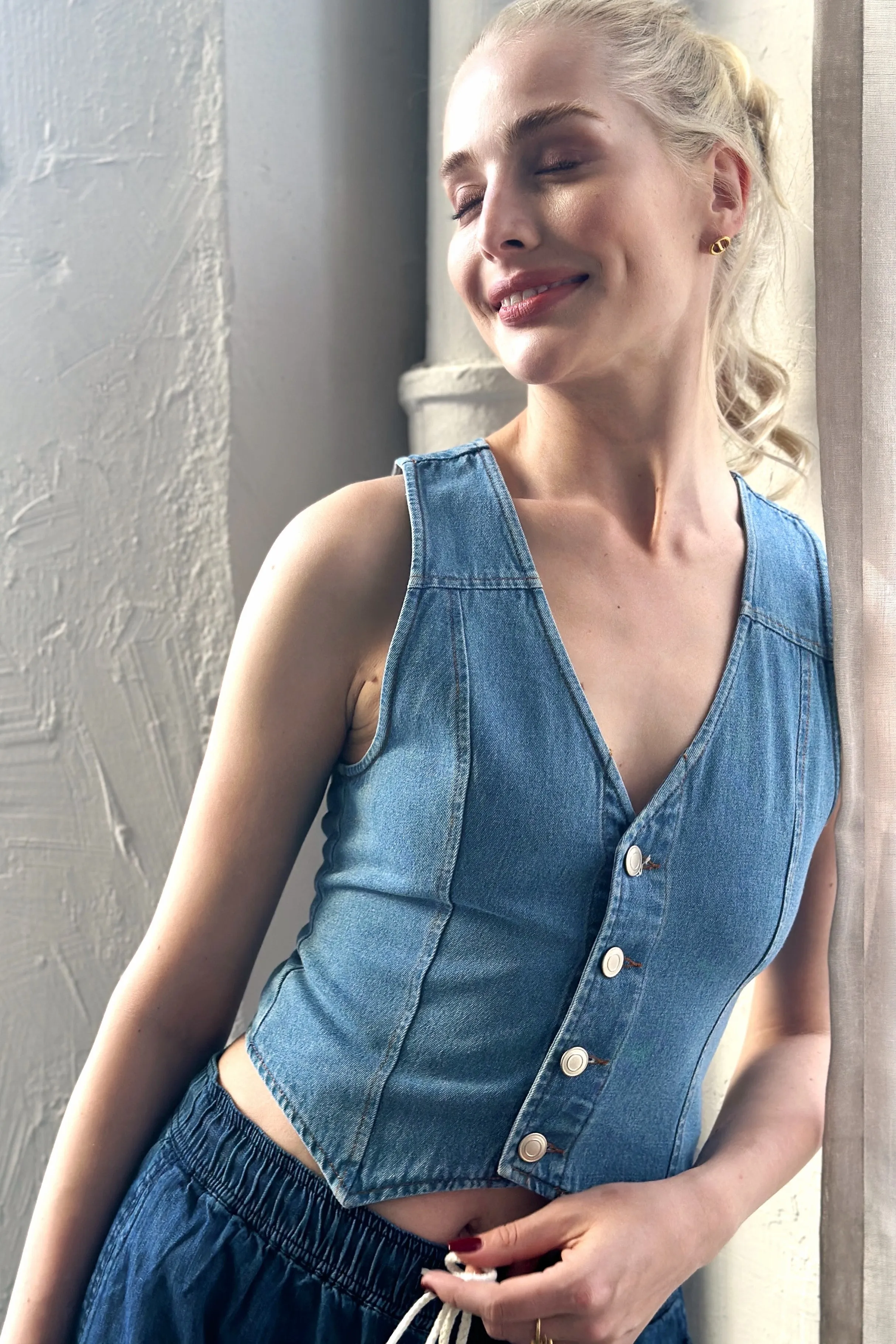 Houston Denim Vest