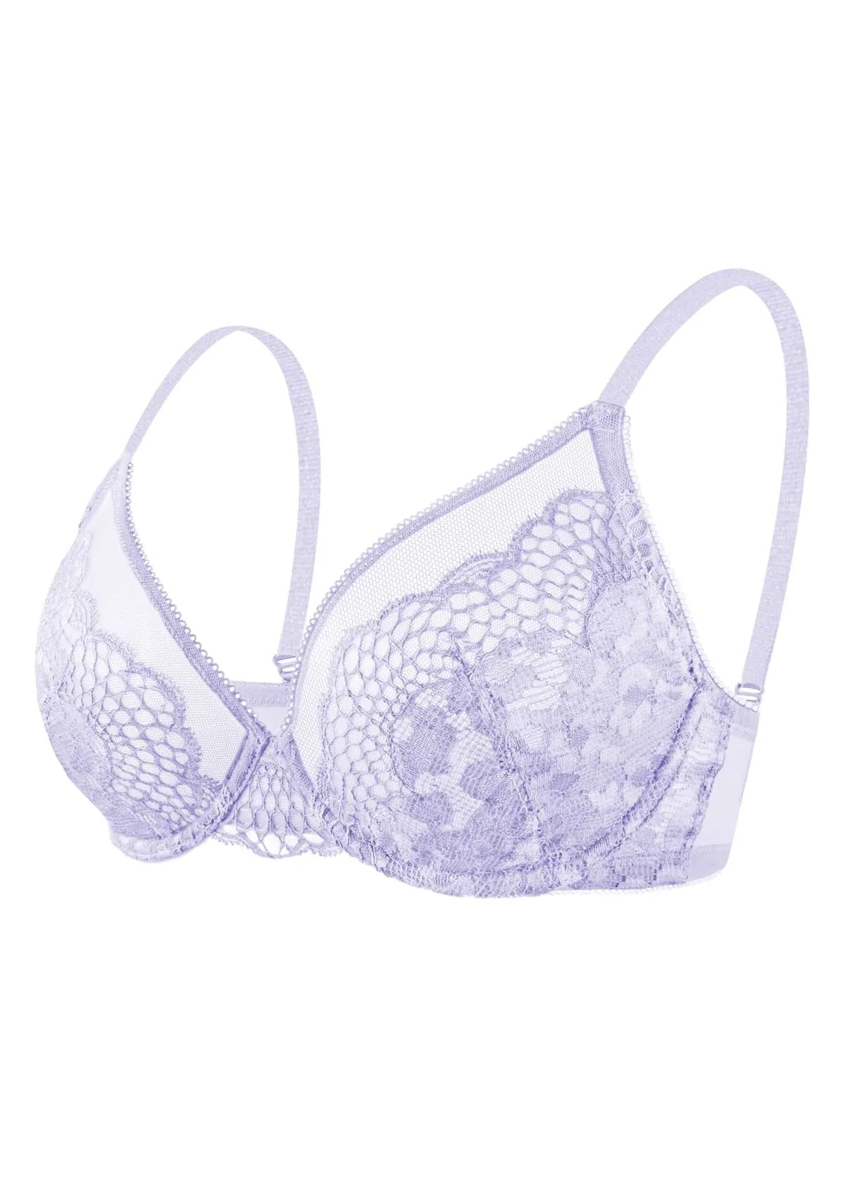 HSIA Lace Leopard Underwire Bra Bundle