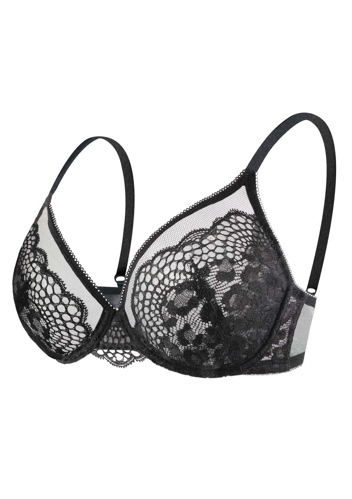 HSIA Lace Leopard Underwire Bra Bundle